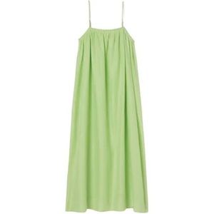 NWT H&M Lime Green Linen Blend Dress